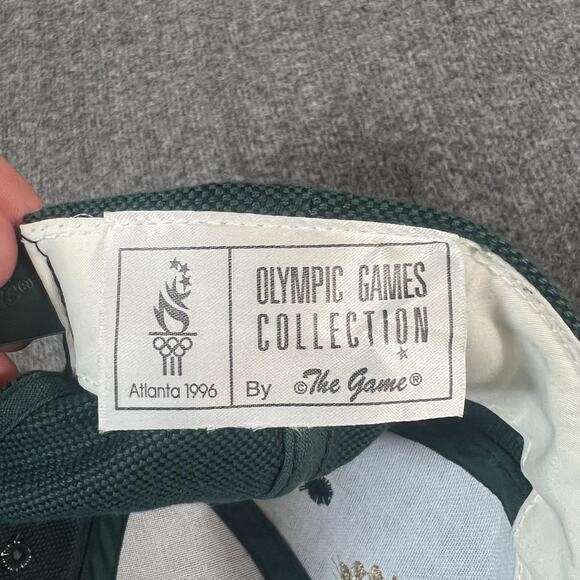 Vintage Atlanta 1996 Olympics Hat Cap Snap Back Mens OSFM Embroidered - Picture 9 of 11